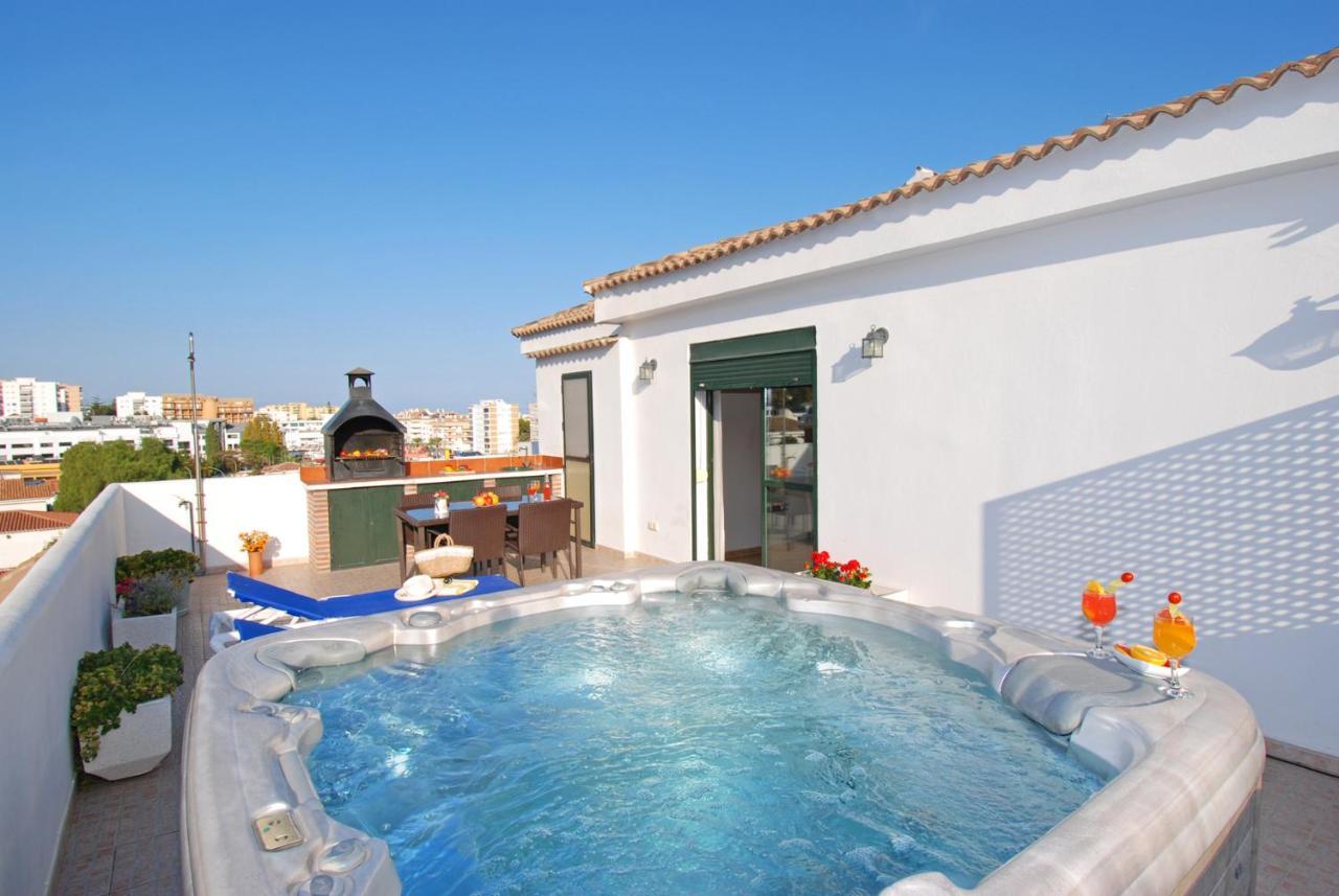 Isla De Benalmadena 1, Jacuzzi, 80M From The Sea, Ac, Bbq, Private Parking, Big Terrace Διαμέρισμα Εξωτερικό φωτογραφία